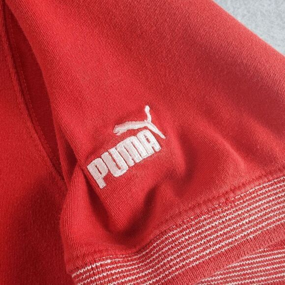 Vtg Kansas City Chiefs Polo Men Large Red Puma NFL Logo Football Shirt - Picture 6 of 9